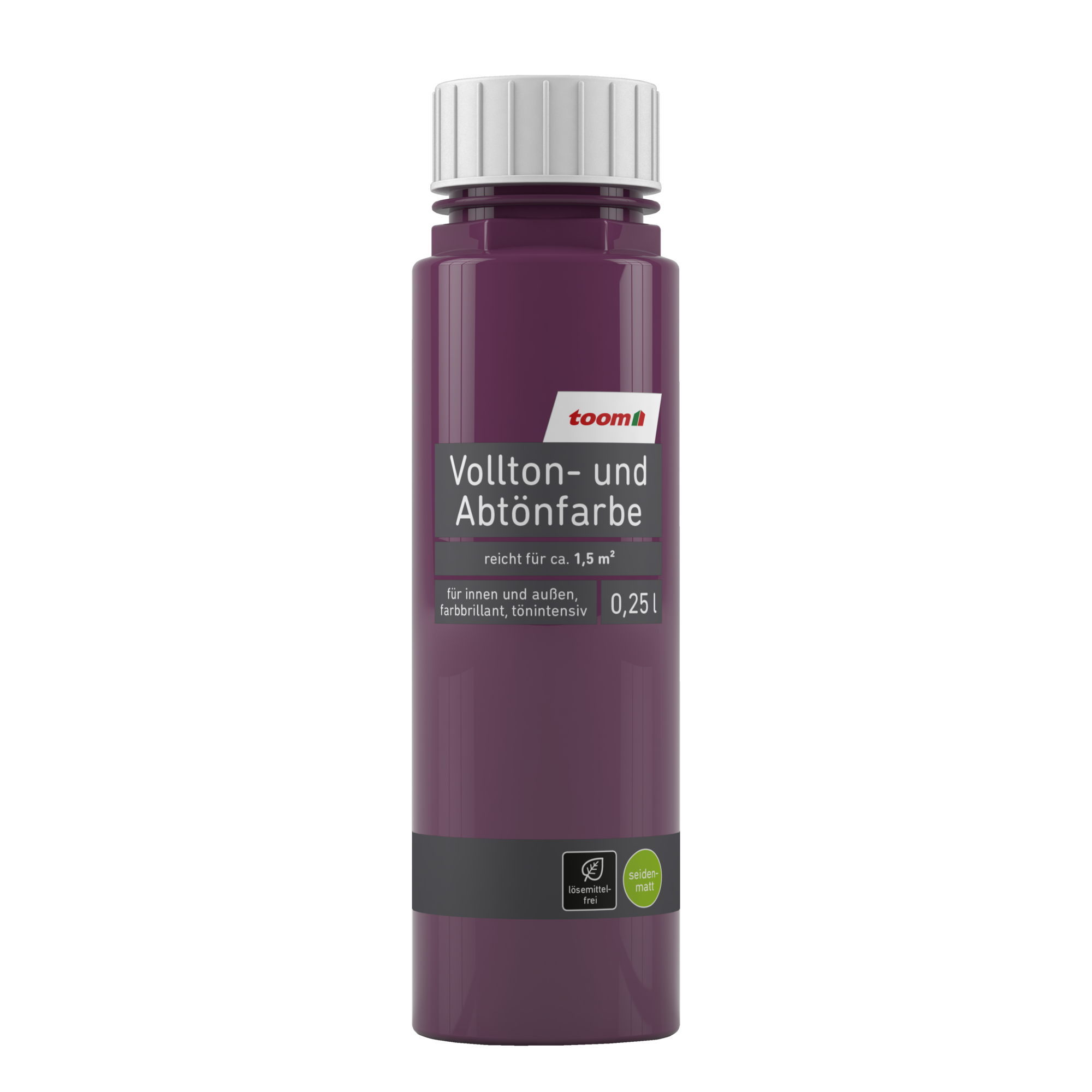 Voll- und Abtönfarbe auberginefarben 250 ml + product picture
