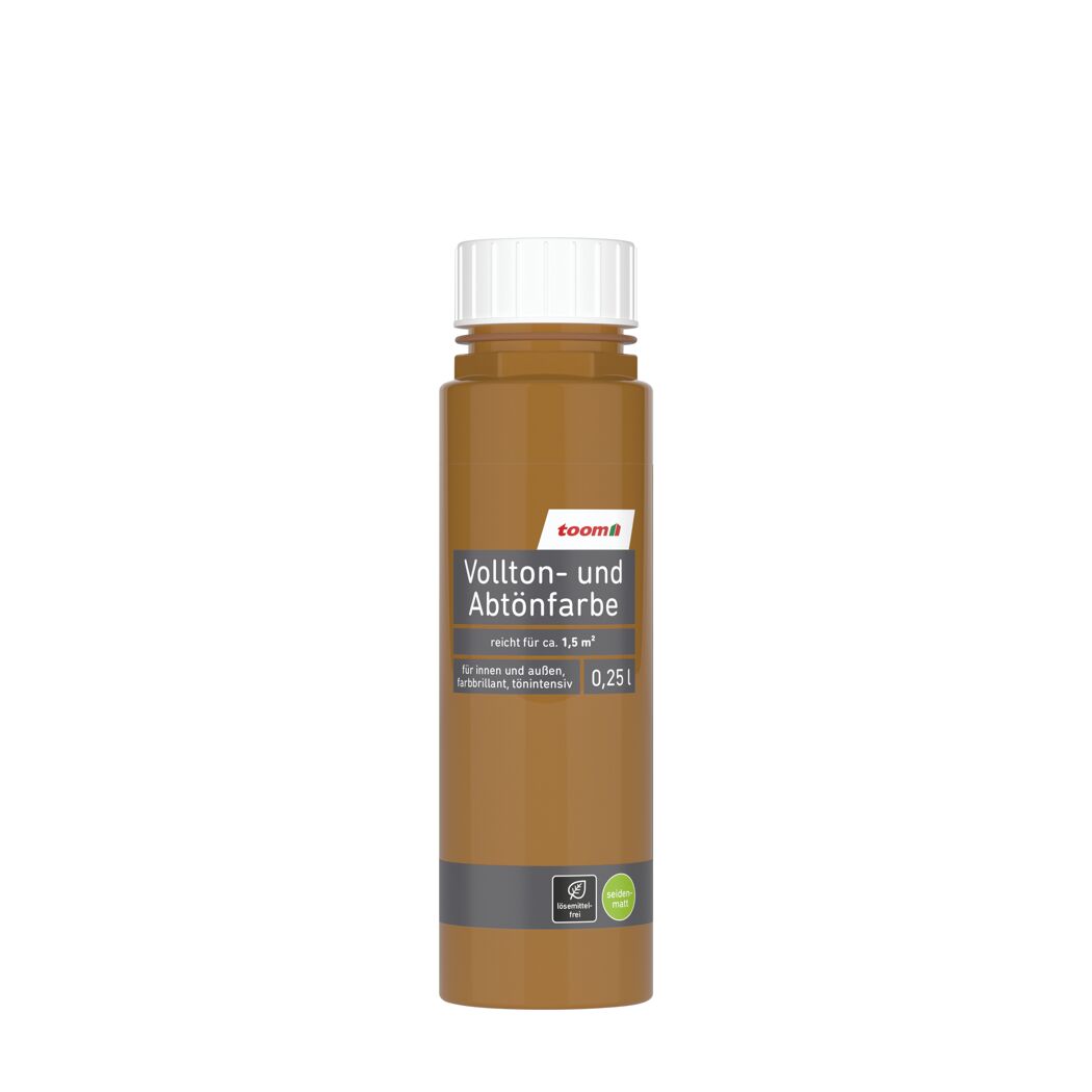 Voll- und Abtönfarbe braunbeige 250 ml