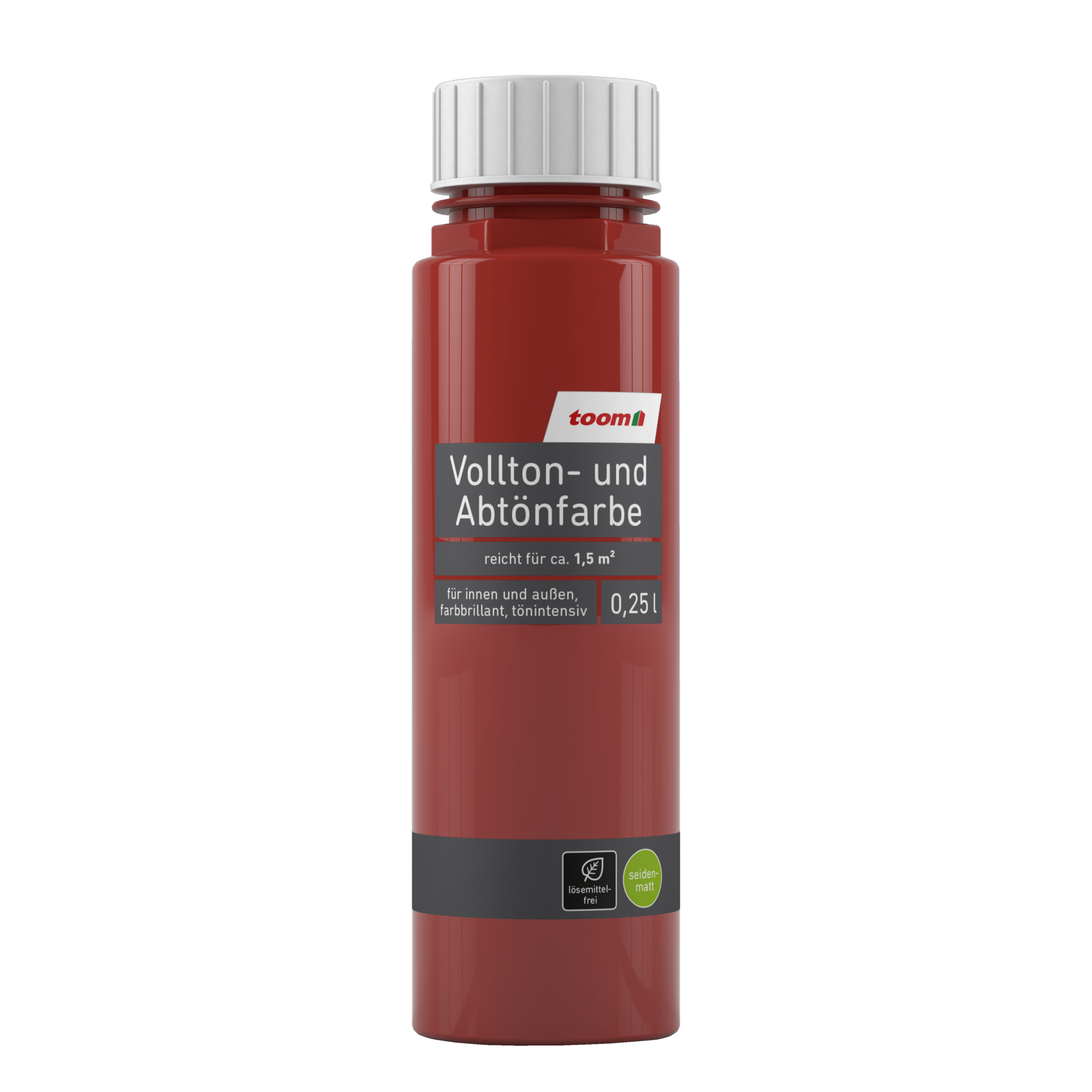 Voll- und Abtönfarbe zinnoberrot 250 ml + product picture