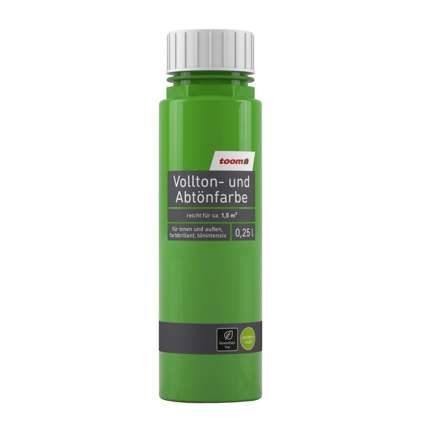 Grüne toom Vollton- und Abtönfarbe