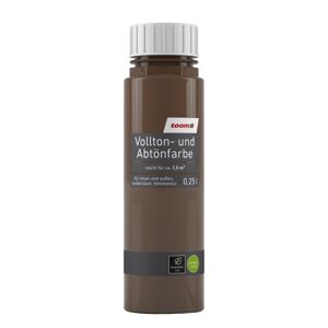 Voll- und Abtönfarbe 'Oxidbraun' dunkelbraun 250 ml
