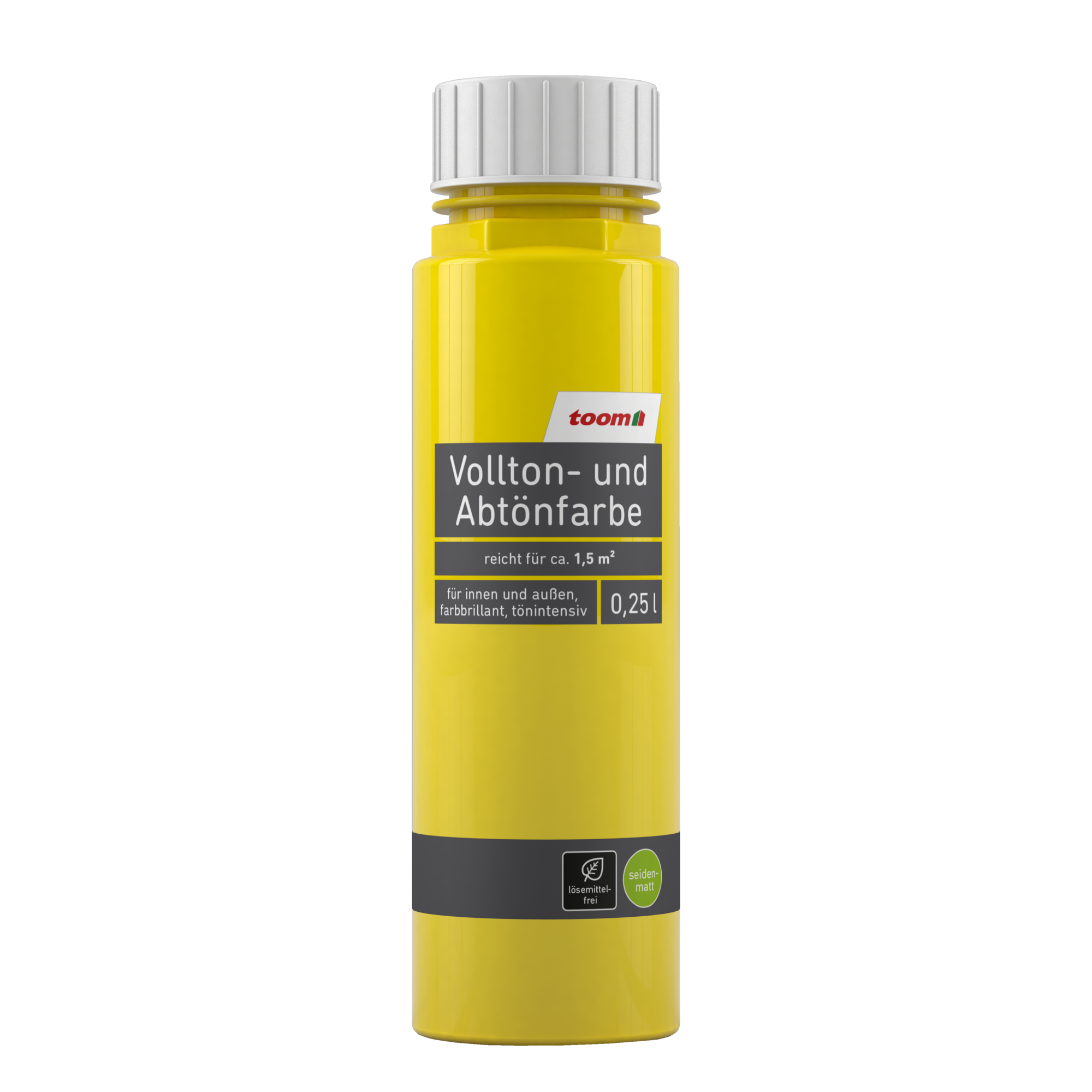 Voll- und Abtönfarbe gelb 250 ml + product picture