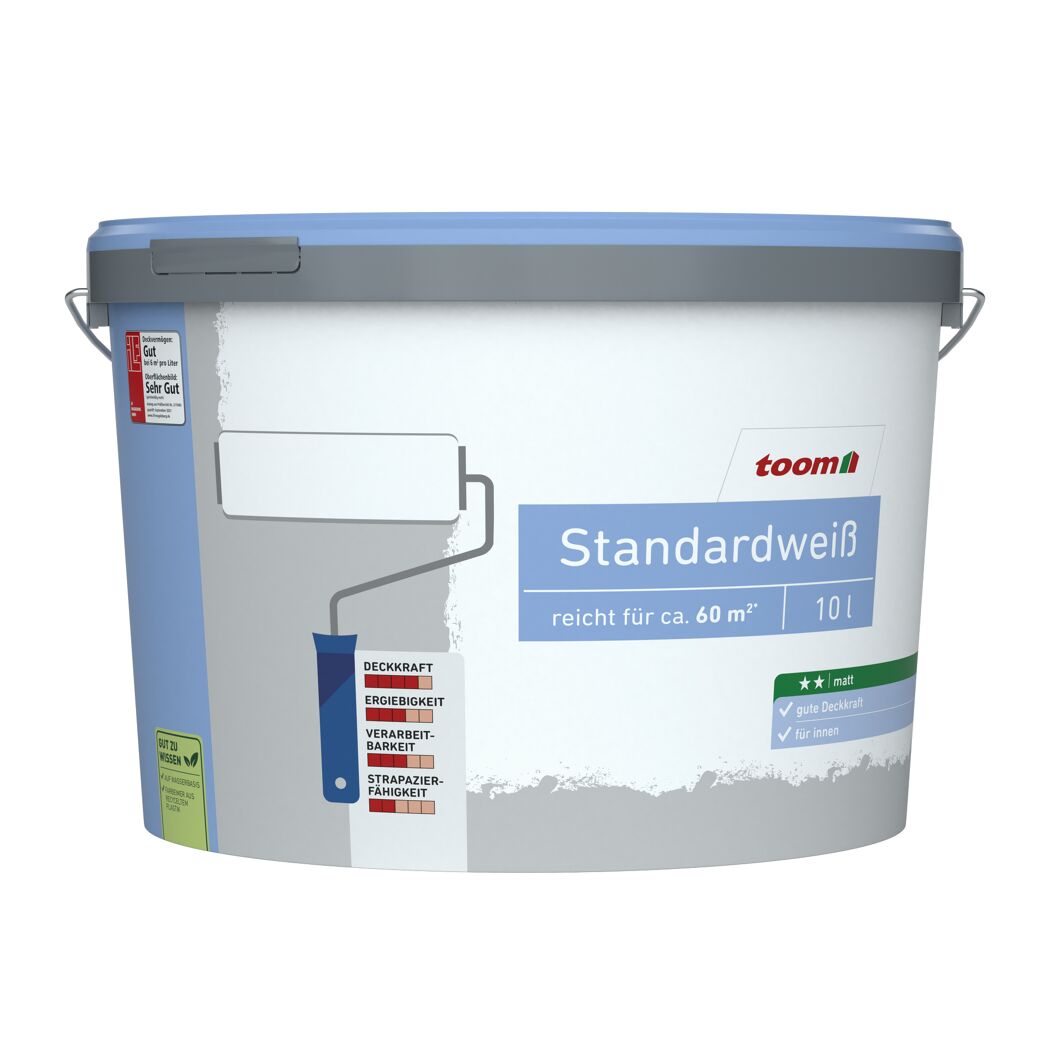 Standardweiß matt 10 l
