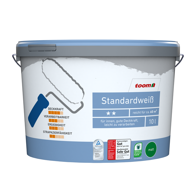 Bild von Standardweiß matt 10 l