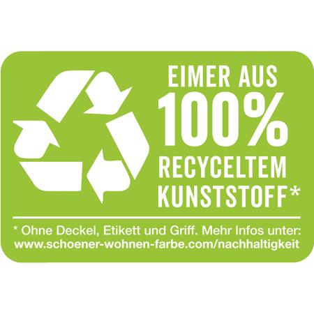 4. Bild von Wandfarbe 'Polarweiß' matt 10 l
