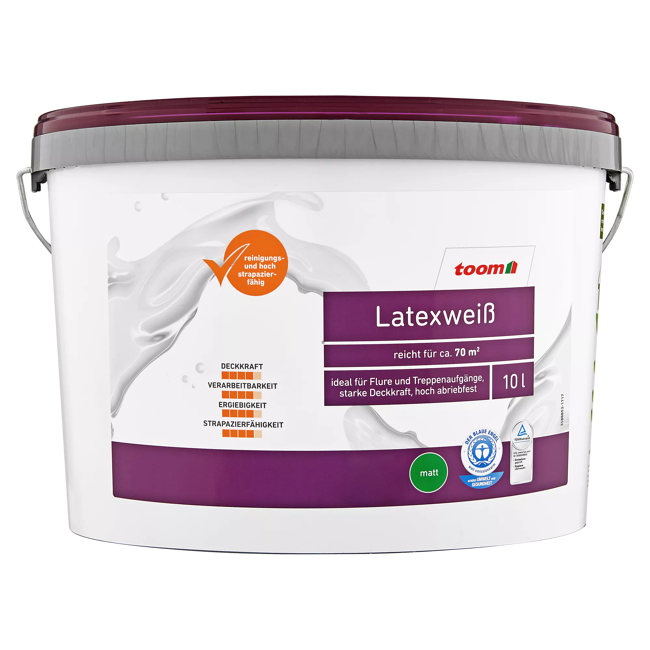 Bild von Latexweiß matt 10 l
