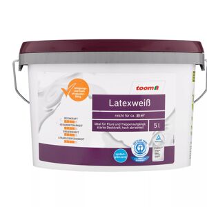 Latexweiß seidenglänzend 5 l