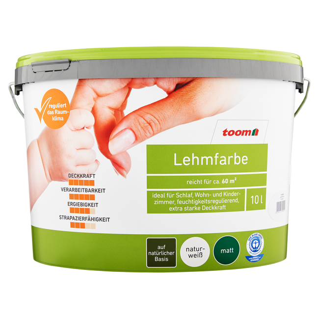 Bild von Dispersionsfarbe naturweiß matt 10 l