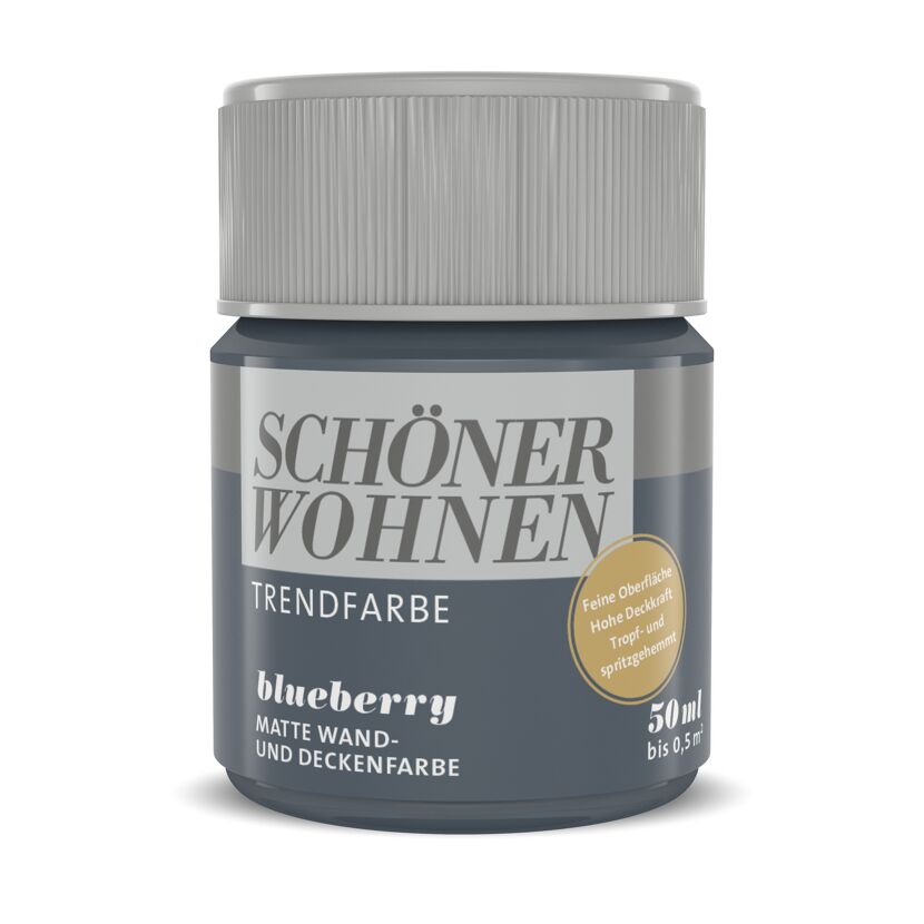 Trendfarbe Blueberry, 50 ml Dose