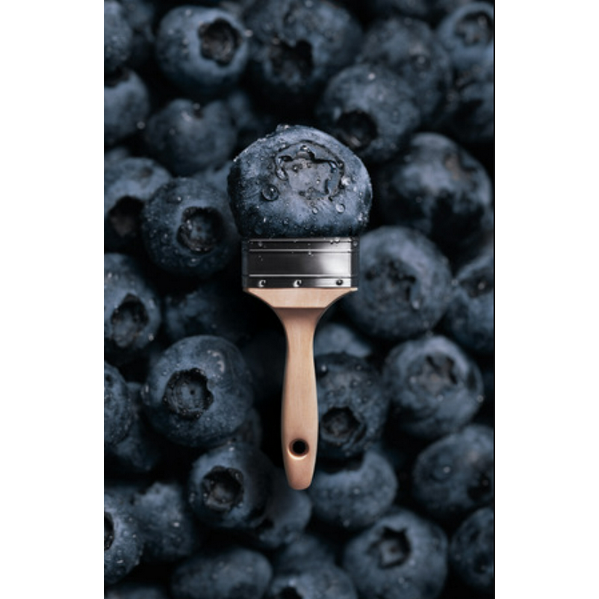 Trendfarbe 'Blueberry' blau matt 50 ml + product picture