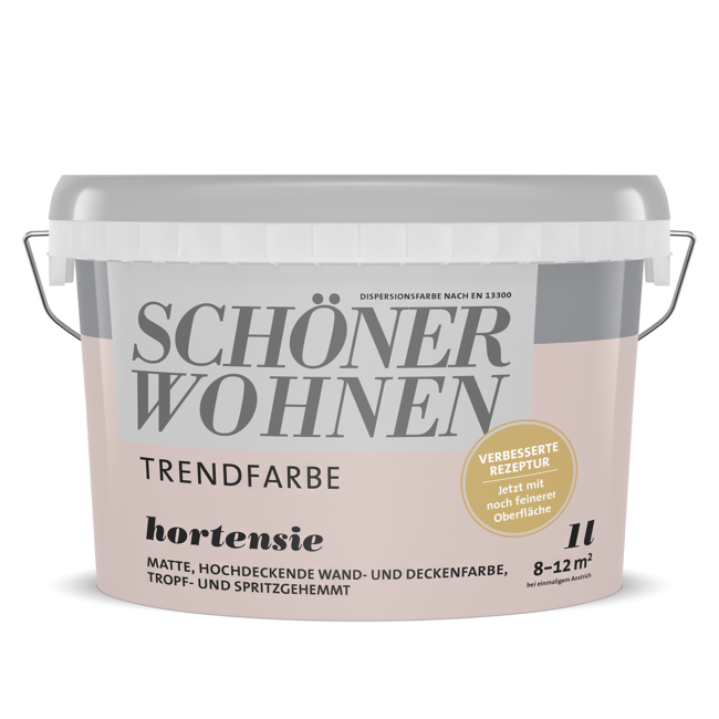 Bild von Trendfarbe 'Hortensie' altrosa matt 1 l