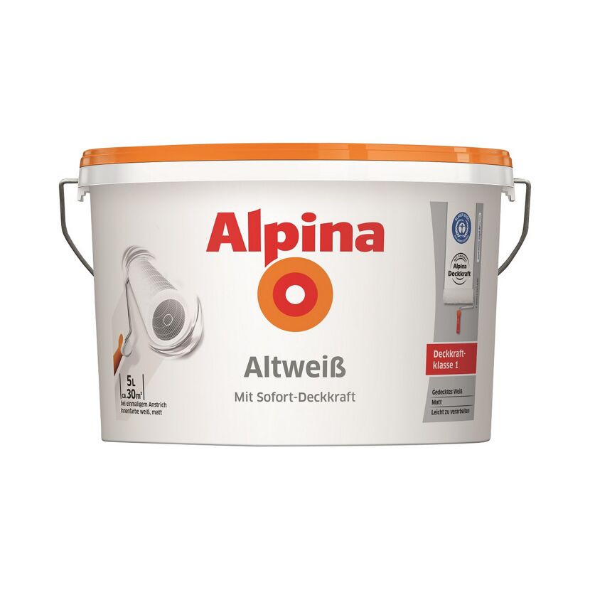 Innenfarbe altweiß matt 5 l