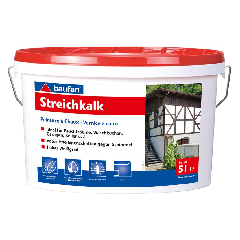 Eimer Streichkalk von baufan, 5l