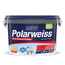 Wandfarbe 'Polarweiß' matt 2,5 l