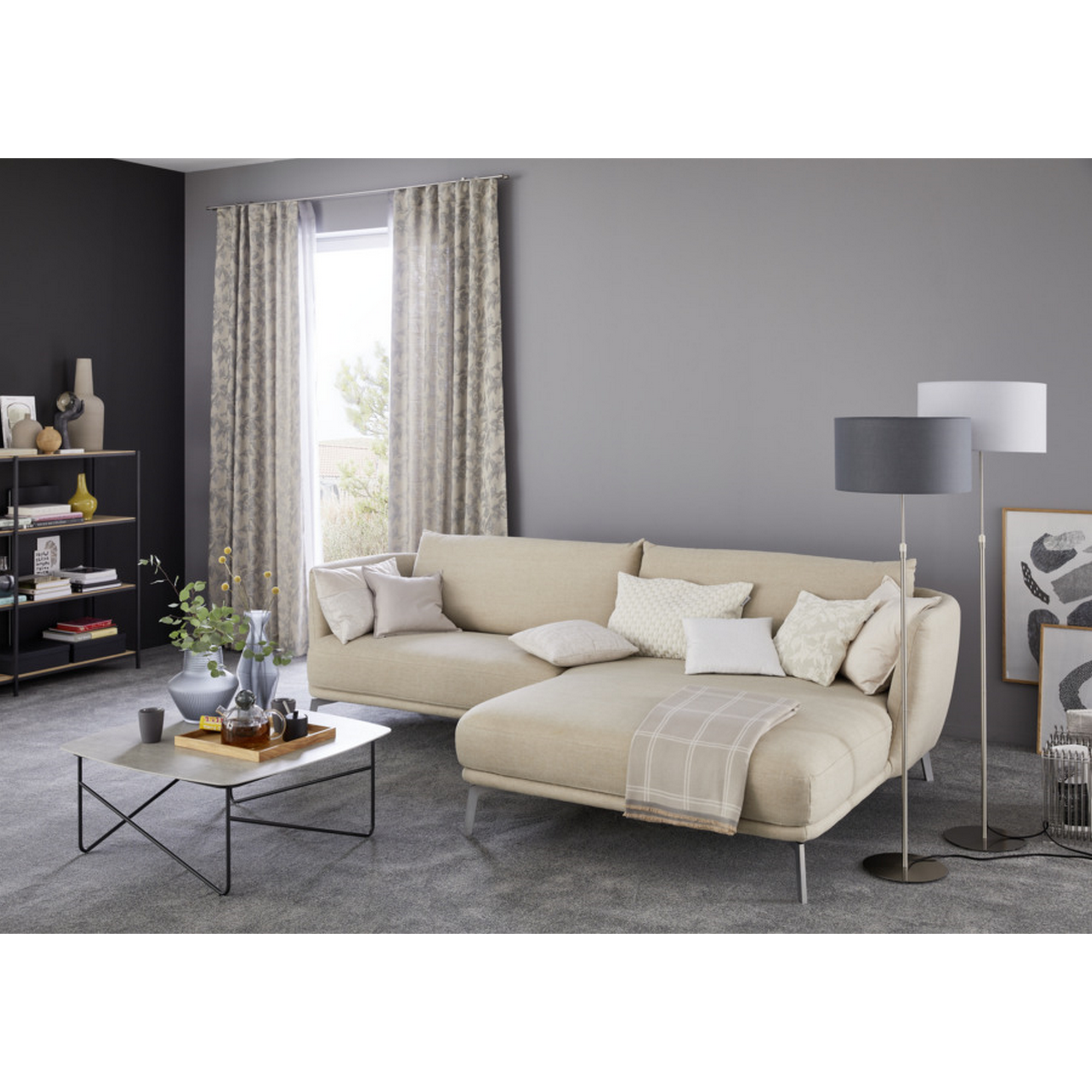 Trendfarbe 'Cool Grey' grau matt 2,5 l + product picture