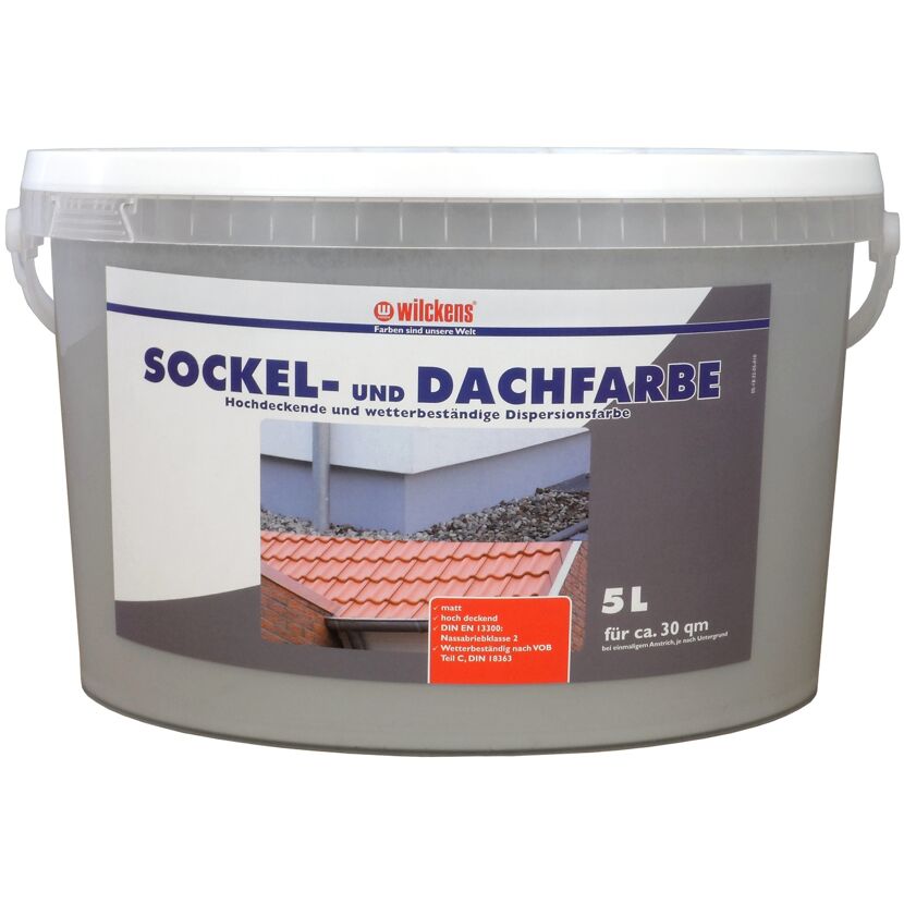 Wilckens Sockel- und Dachfarbe 5l Eimer