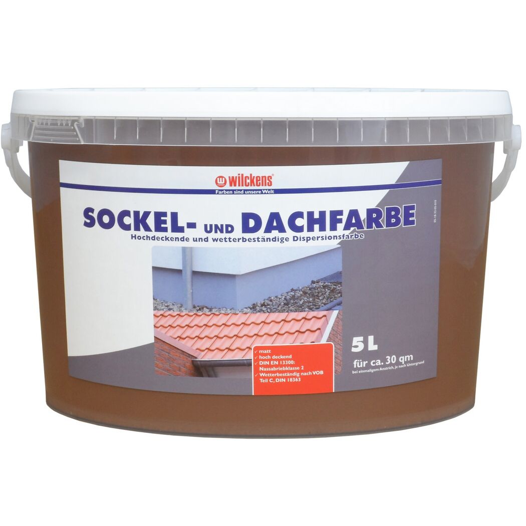 Wilckens Sockel- und Dachfarbe 5l Havanna