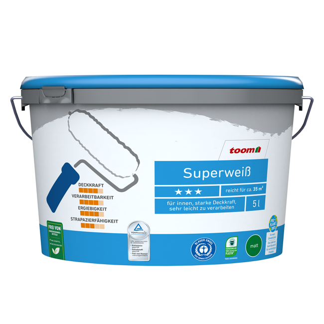 Bild von Superweiß matt 5 l