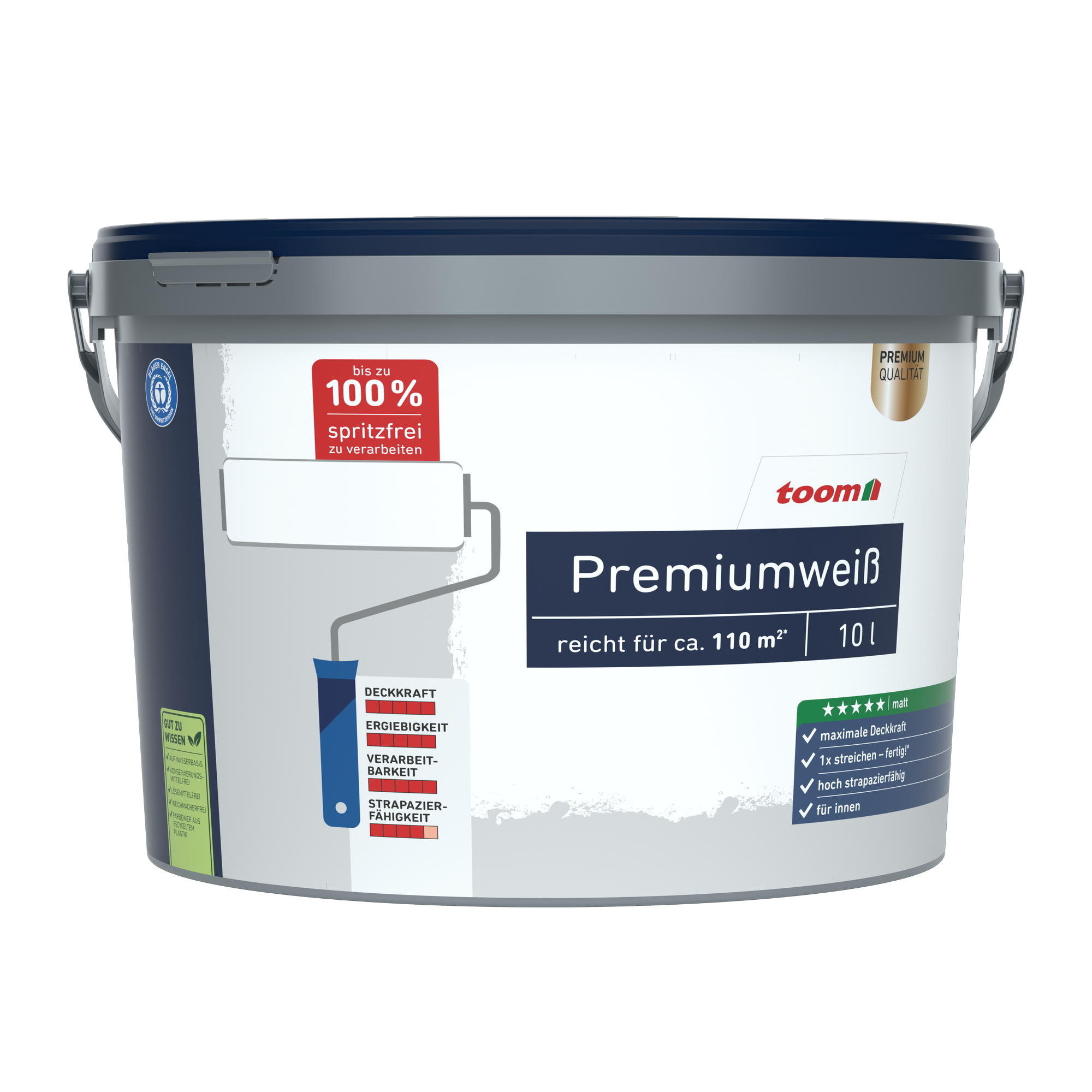 Premiumweiß matt 10 l