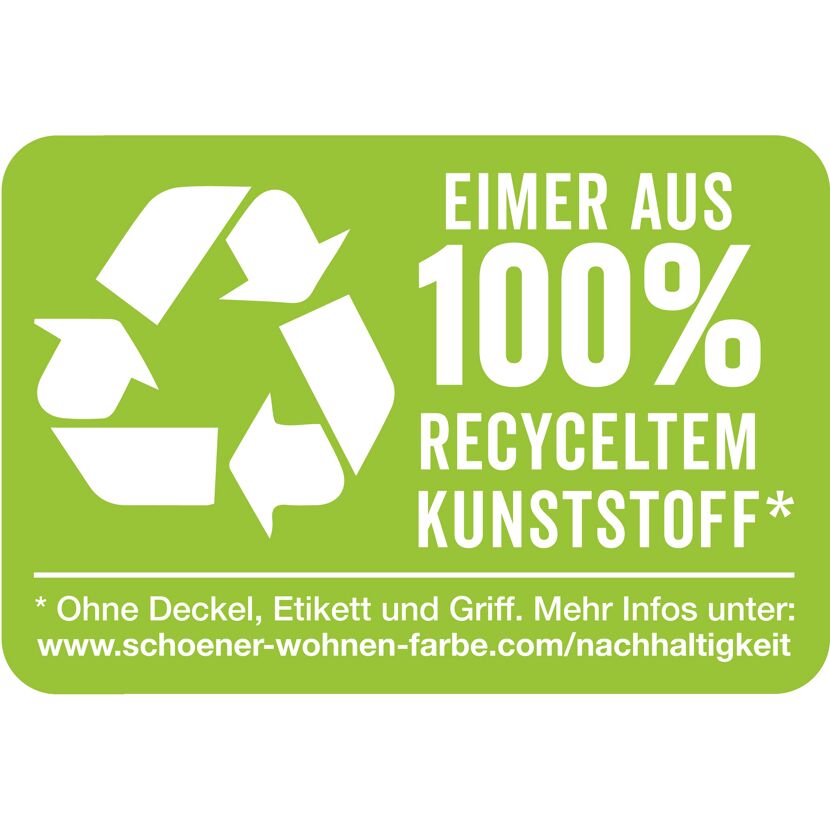 Wandfarbe 'Polarweiß' matt 25 l
