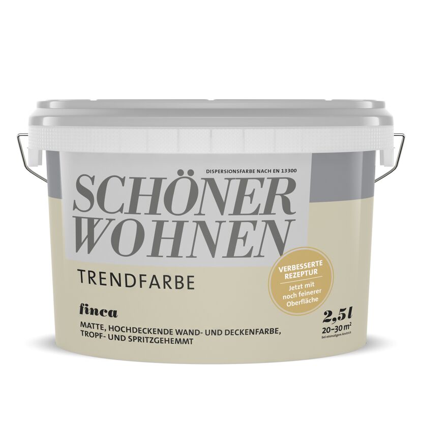 2,5l Eimer Schöner Wohnen Trendfarbe Finca
