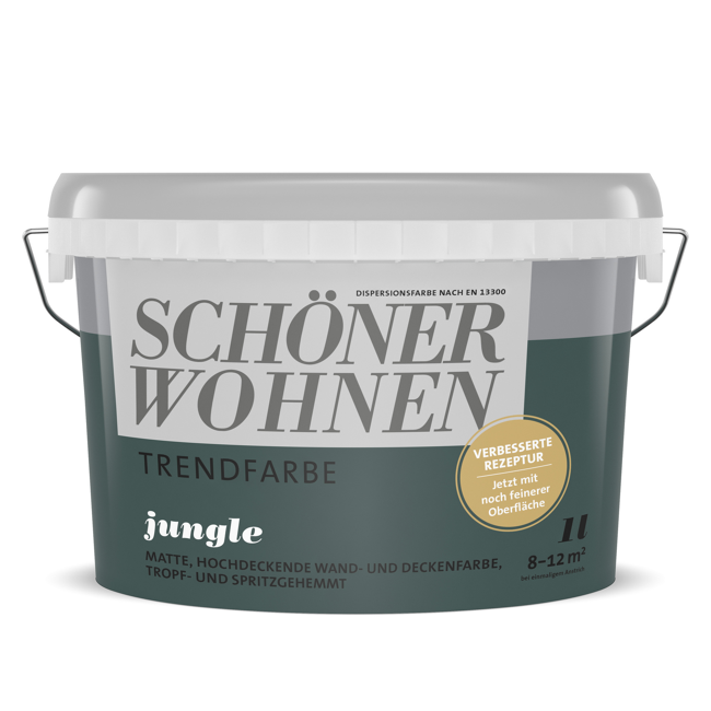 Bild von Trendfarbe 'Jungle' graugrün matt 1 l
