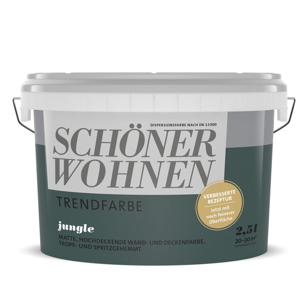 Eimer mit Schöner Wohnen Trendfarbe "Jungle"