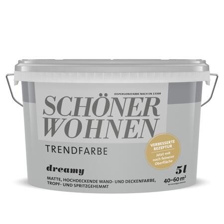 2. Bild von Trendfarbe 'Dreamy' grau matt 5 l