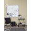 Wohnzimmer mit beiger Wand in der Farbe "Moon"
