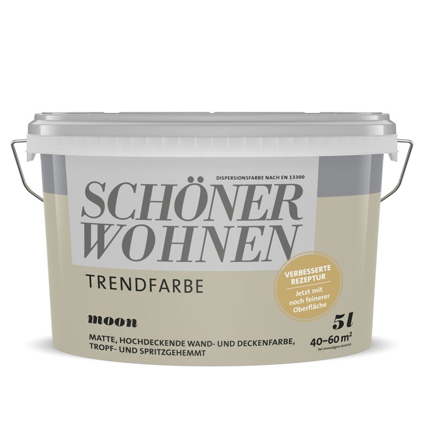 5l Eimer Schöner Wohnen Trendfarbe Moon