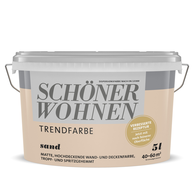 Bild von Trendfarbe 'Sand' sandfarben matt 5 l