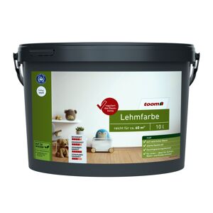 Lehmfarbe weiß matt 10 l