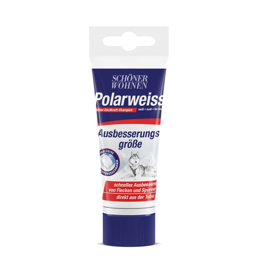 Tube Polarweiß Ausbesserungsgröße