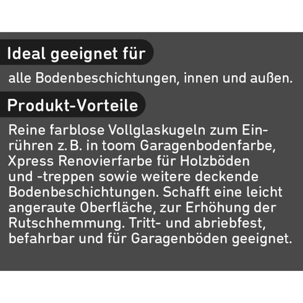 Anti-Rutsch Zusatz transparent 200 g
