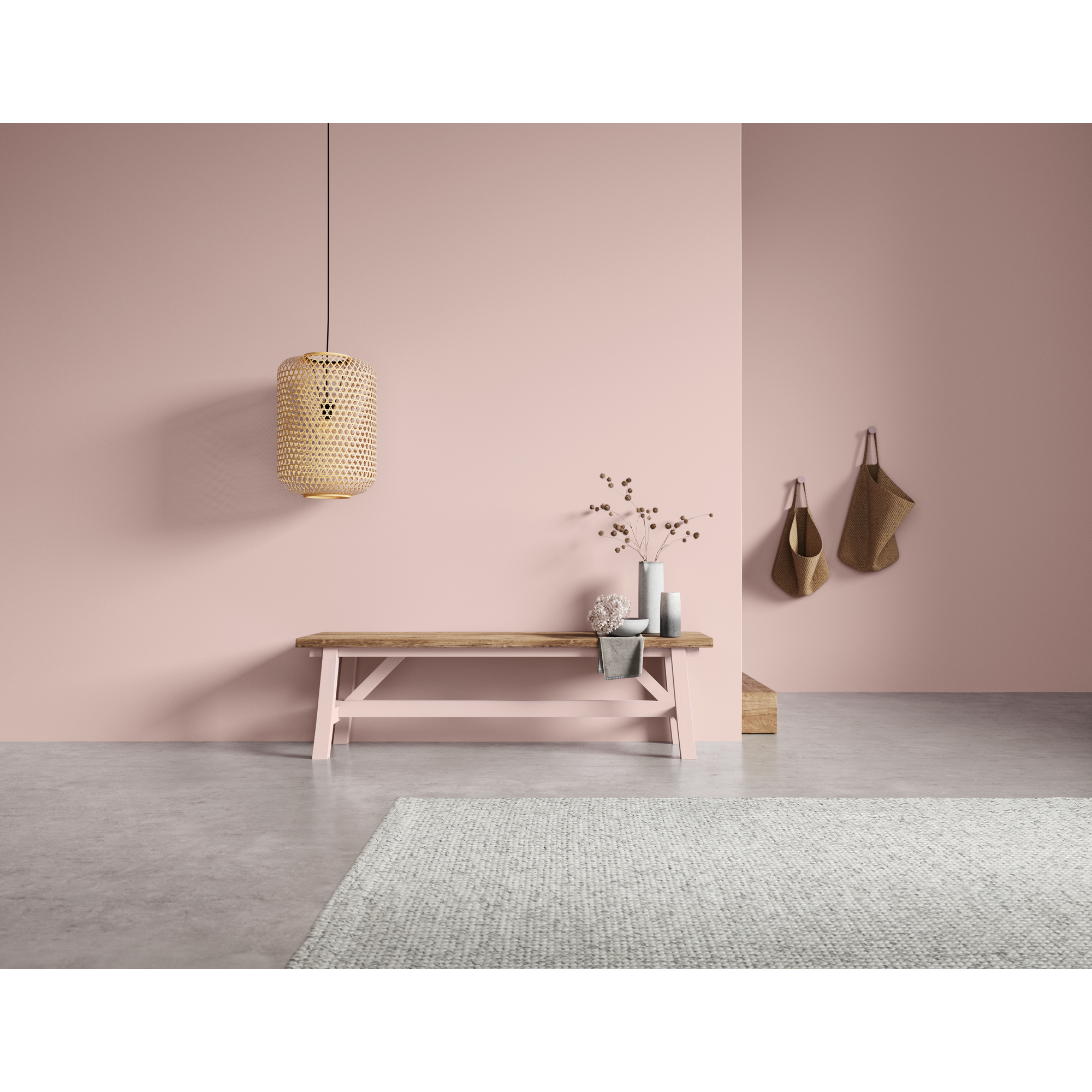 Naturell Kreidefarbe 'Kirschblütenmeer' rosa matt 2,5 l + product picture