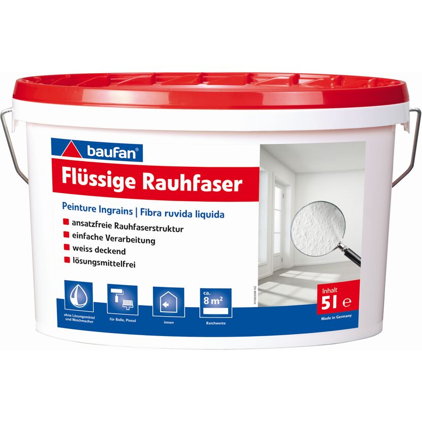 Eimer Flüssige Rauhfaser von baufan