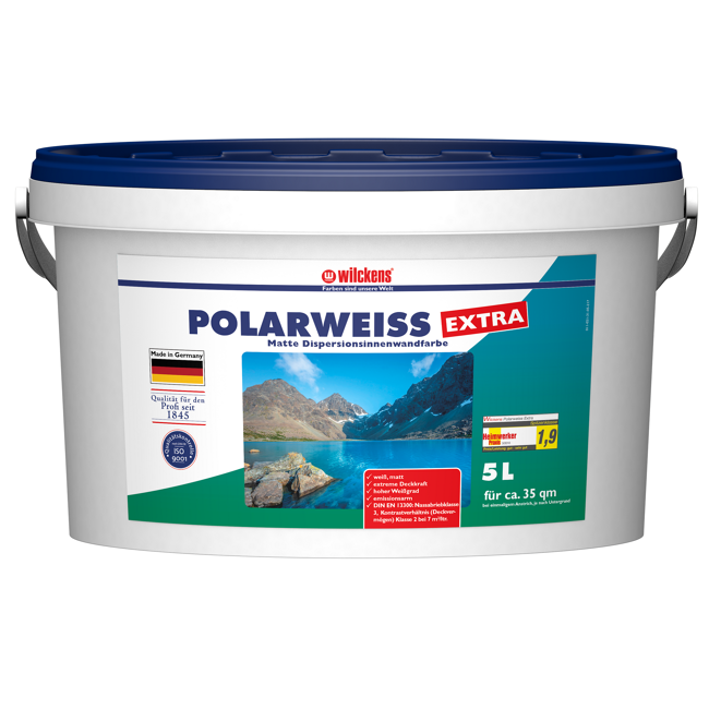 Bild von Wandfarbe weiß extra matt 5 l