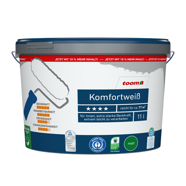 Bild von Komfortweiß matt 11 l