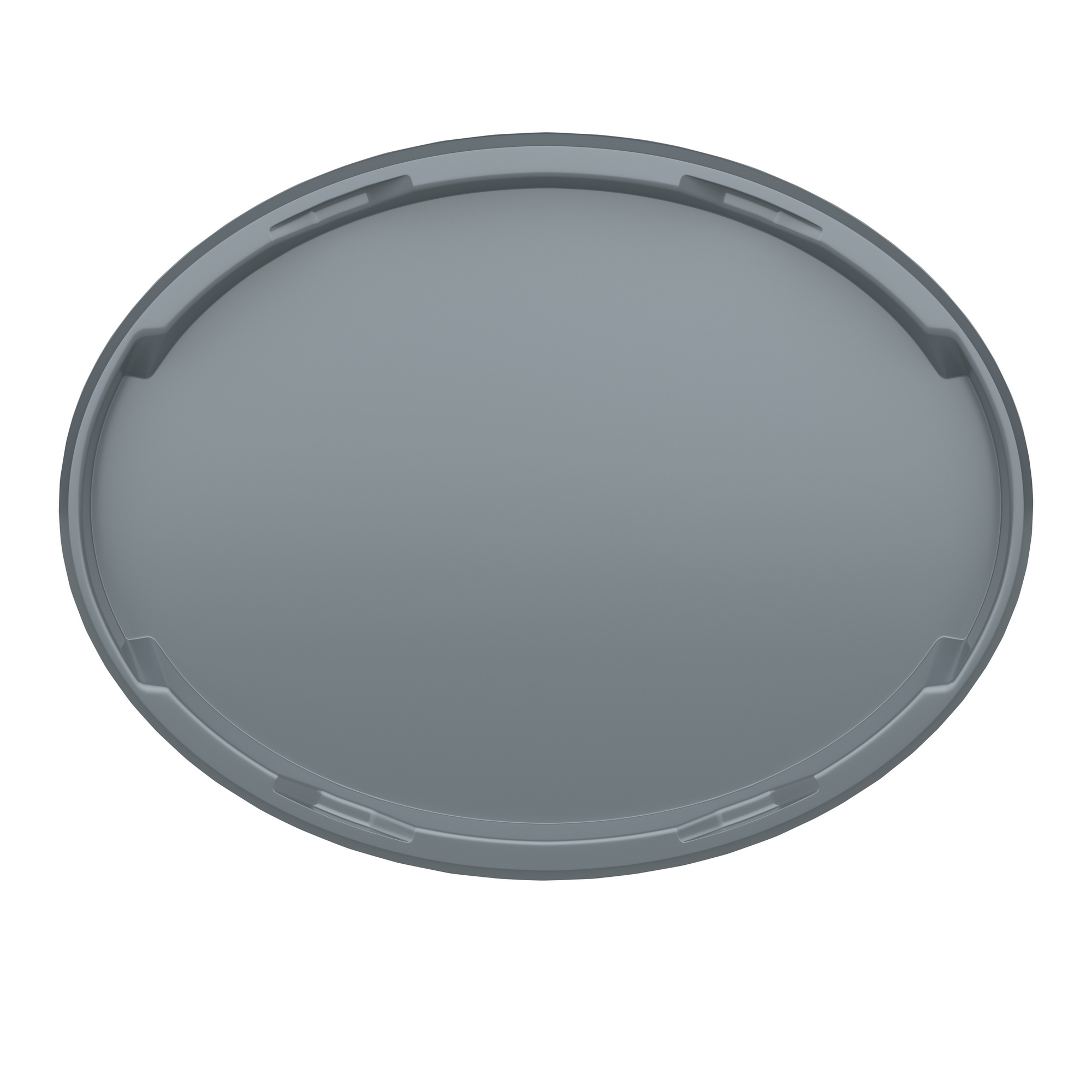 Deckel silber oval für Mischeimer 12,5 l + product picture