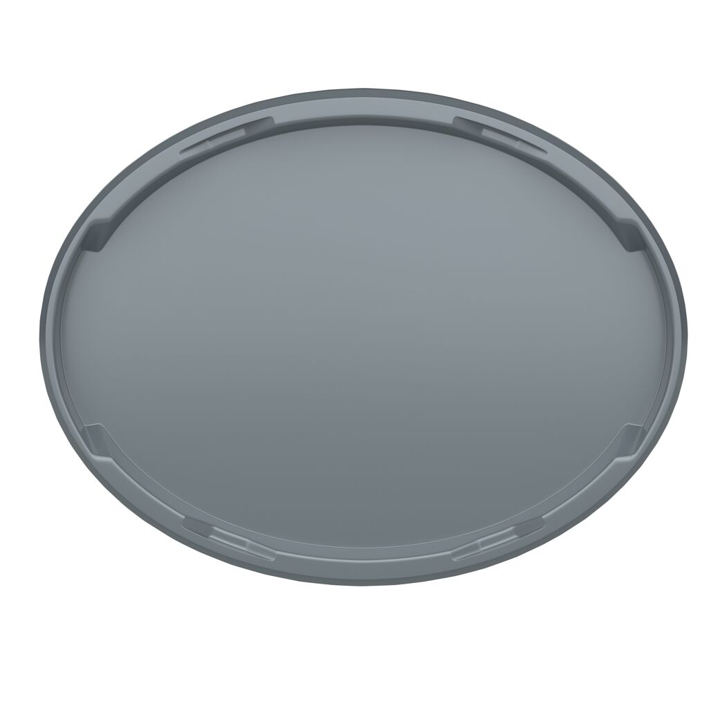 Deckel silber oval für Mischeimer 12,5 l