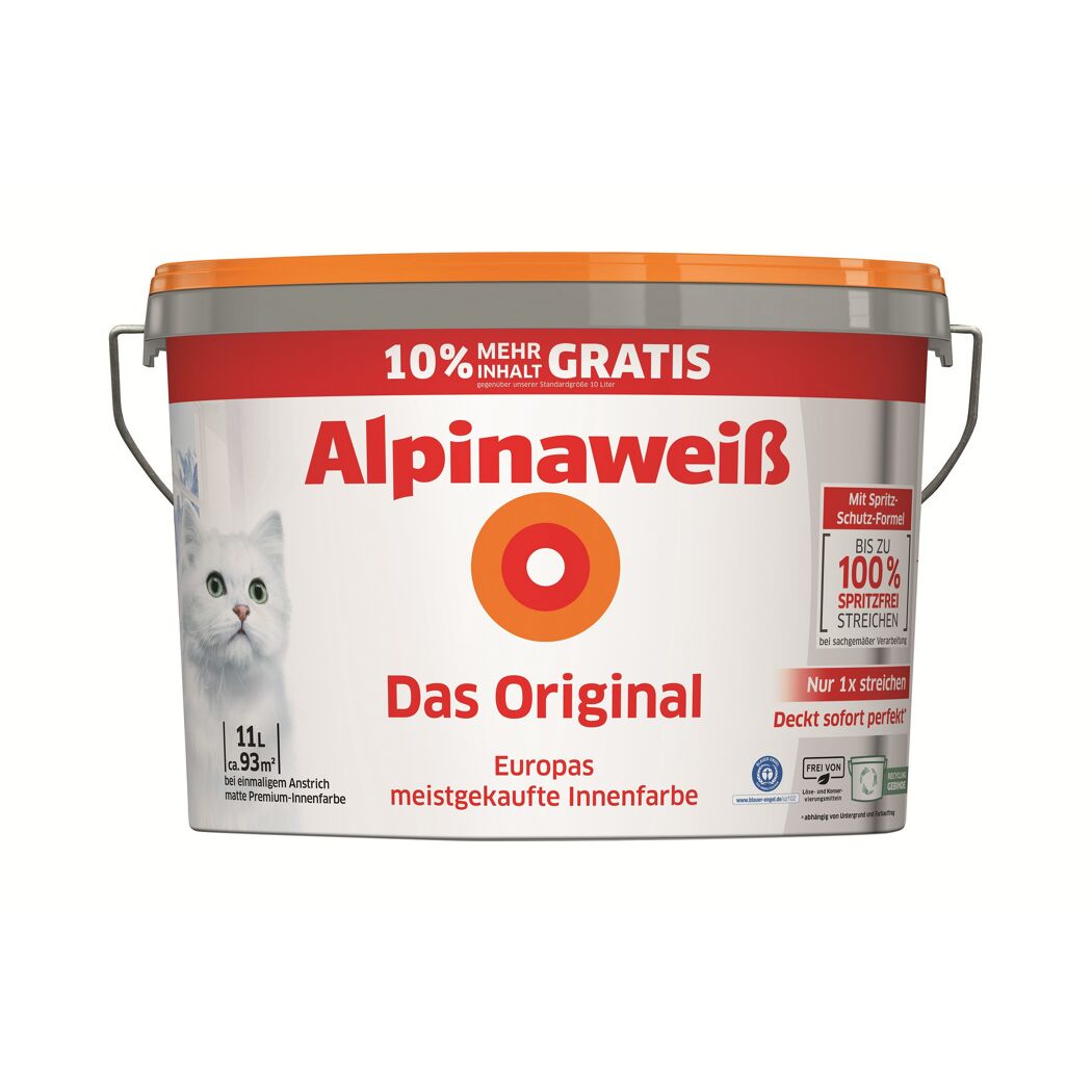 Innenfarbe 'Alpinaweiß Das Original' 11 l