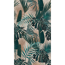 Vliestapete 'The Wall II' Monstera Blatt grün/beige 3-teilig 1,59 x 2,80 m
