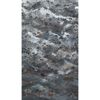 Graue Berglandschaft mit Bäumen