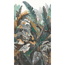Verkleinertes Bild von Vliestapete 'The Wall II' Dschungelblatt grün 3-teilig 159 x 280 cm