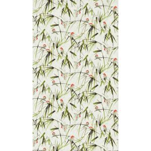 Vliestapete 'The Wall II' Gräser Vögel grün 3-teilig 1,59 x 2,80 m