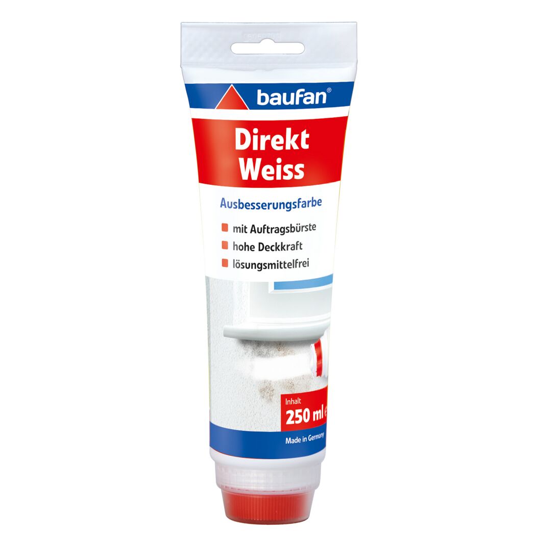 Tube Baufan Direkt Weiss Ausbesserungsfarbe