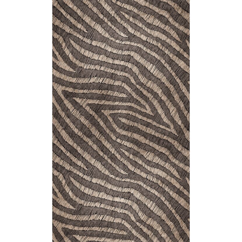Vliestapete 'The Wall II' Zebramuster braun 3-teilig 1,59 x 2,80 m