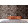 Vliestapete 'The Wall II' Zebramuster braun 3-teilig 1,59 x 2,80 m