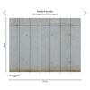 Graue Betonwand