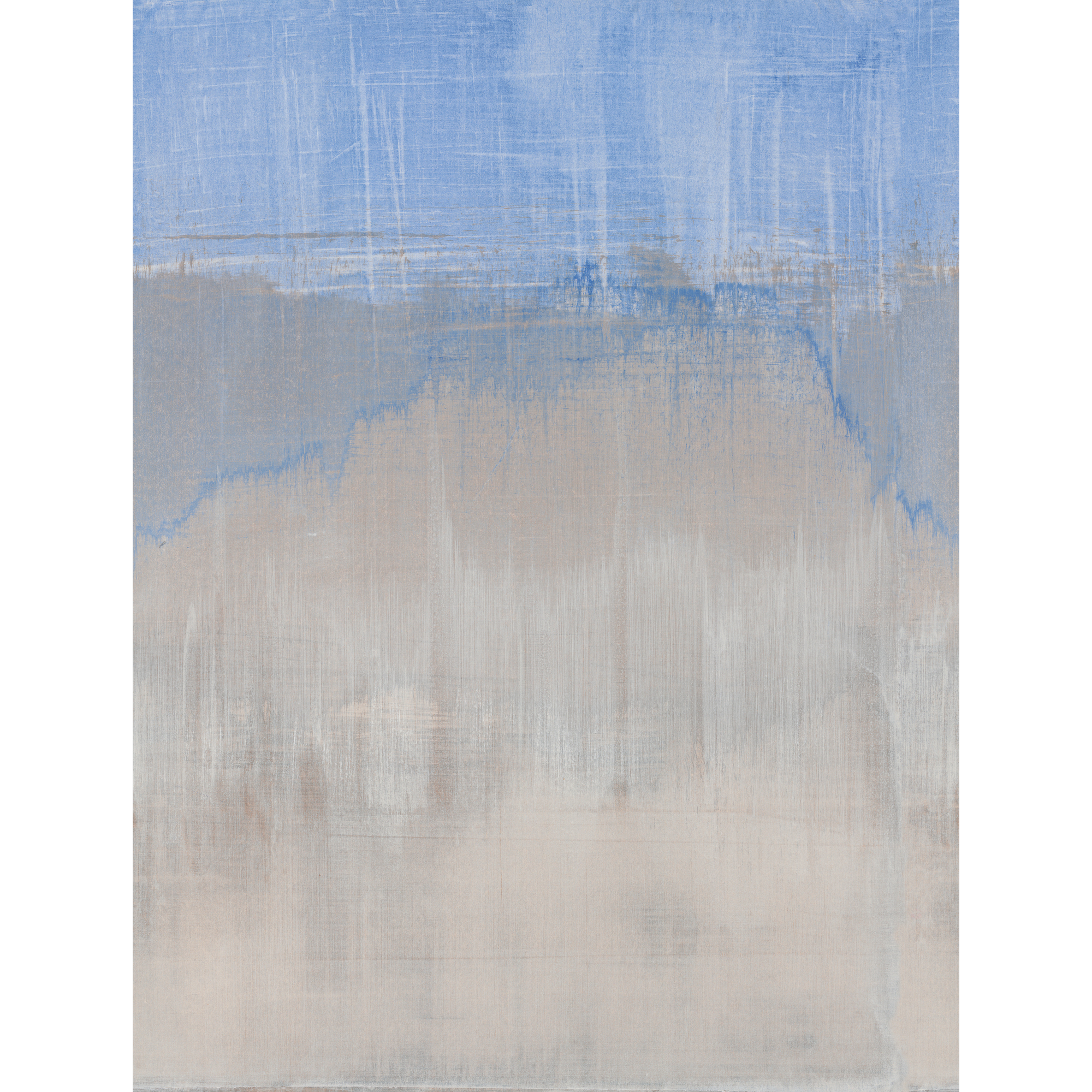 Vliestapete 'The Wall II' Abstrakte Wand blau 4-teilig 212 x 280 cm + product picture